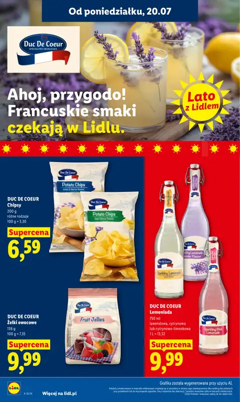 Lidl - gazetka promocyjna Oferta od poniedziałku od poniedziałku 20.07 do środy 22.07 - strona 58
