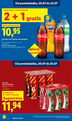 Lidl - gazetka promocyjna Oferta od poniedziałku od poniedziałku 20.07 do środy 22.07 - strona 16