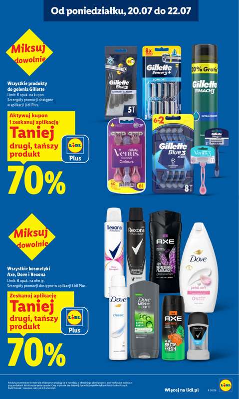 Lidl - gazetka promocyjna Oferta od poniedziałku od poniedziałku 20.07 do środy 22.07 - strona 19