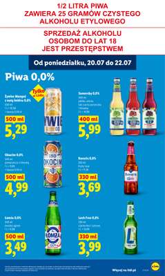 Lidl - gazetka promocyjna Oferta od poniedziałku od poniedziałku 20.07 do środy 22.07 - strona 77
