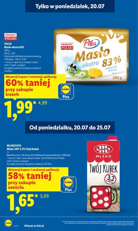 Lidl - gazetka promocyjna Oferta od poniedziałku od poniedziałku 20.07 do środy 22.07 - strona 4