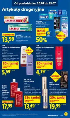 Lidl - gazetka promocyjna Oferta od poniedziałku od poniedziałku 20.07 do środy 22.07 - strona 95