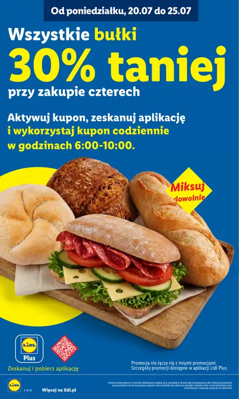 Lidl - gazetka promocyjna Oferta od poniedziałku od poniedziałku 20.07 do środy 22.07 - strona 14