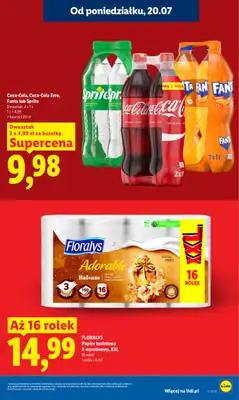 Lidl - gazetka promocyjna Oferta od poniedziałku od poniedziałku 20.07 do środy 22.07 - strona 17