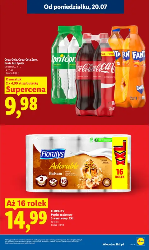 Lidl - gazetka promocyjna Oferta od poniedziałku od poniedziałku 20.07 do środy 22.07 - strona 17