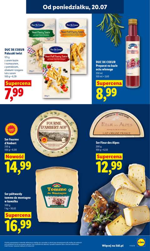 Lidl - gazetka promocyjna Oferta od poniedziałku od poniedziałku 20.07 do środy 22.07 - strona 53
