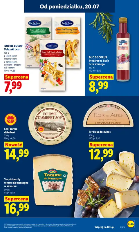 Lidl - gazetka promocyjna Oferta od poniedziałku od poniedziałku 20.07 do środy 22.07 - strona 53