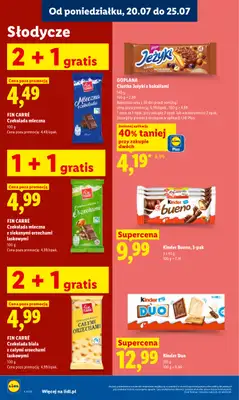 Lidl - gazetka promocyjna Oferta od poniedziałku od poniedziałku 20.07 do środy 22.07 - strona 84