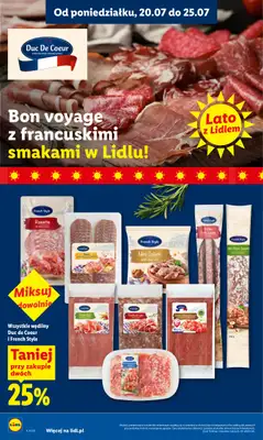 Lidl - gazetka promocyjna Oferta od poniedziałku od poniedziałku 20.07 do środy 22.07 - strona 54