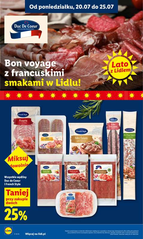 Lidl - gazetka promocyjna Oferta od poniedziałku od poniedziałku 20.07 do środy 22.07 - strona 54