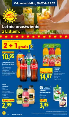 Lidl - gazetka promocyjna Oferta od poniedziałku od poniedziałku 20.07 do środy 22.07 - strona 74