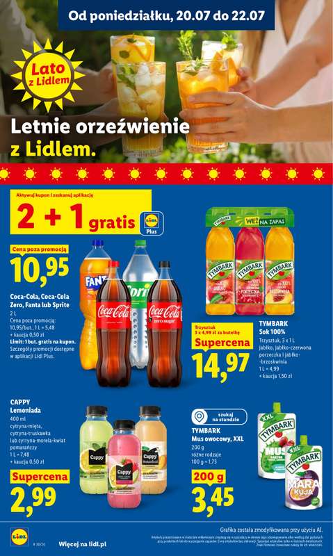 Lidl - gazetka promocyjna Oferta od poniedziałku od poniedziałku 20.07 do środy 22.07 - strona 74