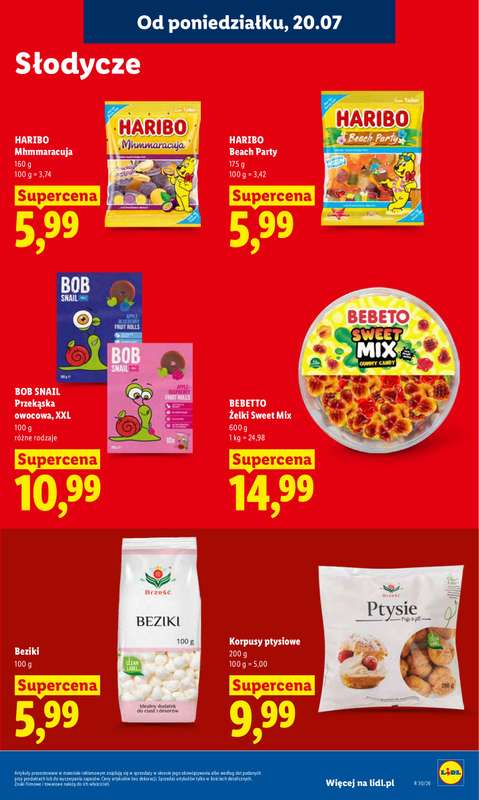 Lidl - gazetka promocyjna Oferta od poniedziałku od poniedziałku 20.07 do środy 22.07 - strona 85