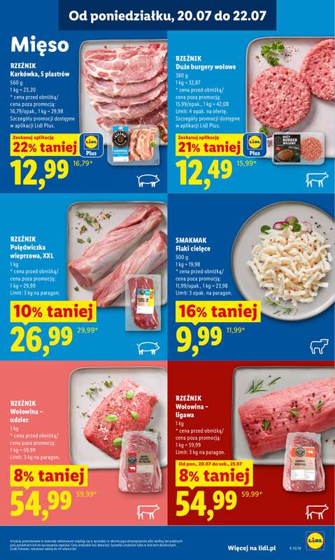 Lidl - gazetka promocyjna Oferta od poniedziałku od poniedziałku 20.07 do środy 22.07 - strona 69