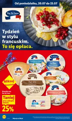 Lidl - gazetka promocyjna Oferta od poniedziałku od poniedziałku 20.07 do środy 22.07 - strona 52
