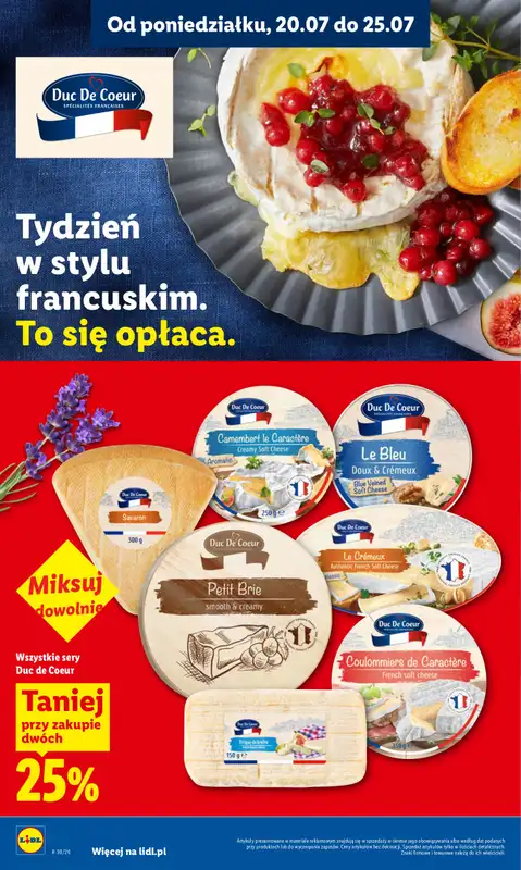 Lidl - gazetka promocyjna Oferta od poniedziałku od poniedziałku 20.07 do środy 22.07 - strona 52