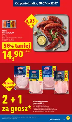 Lidl - gazetka promocyjna Oferta od poniedziałku od poniedziałku 20.07 do środy 22.07 - strona 7