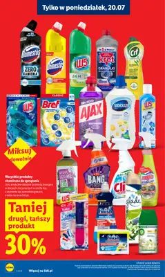 Lidl - gazetka promocyjna Oferta od poniedziałku od poniedziałku 20.07 do środy 22.07 - strona 22