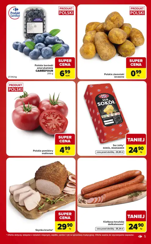 Carrefour Market - gazetka promocyjna Gazetka Ekspresowe zakupy od wtorku 21.07 do poniedziałku 27.07 - strona 5