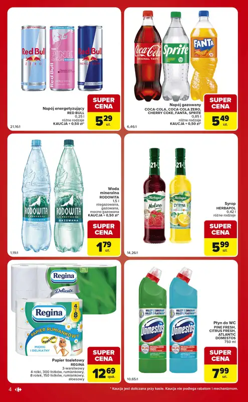Carrefour Market - gazetka promocyjna Gazetka Ekspresowe zakupy od wtorku 21.07 do poniedziałku 27.07 - strona 4