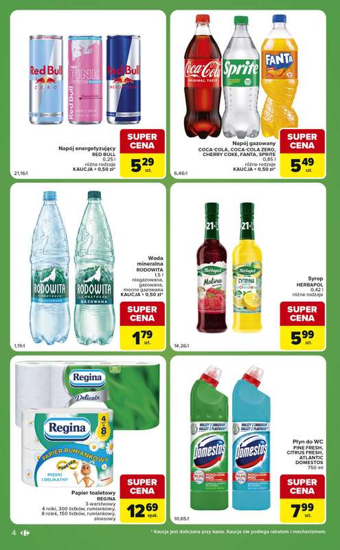 Carrefour Express - gazetka promocyjna Gazetka Express od wtorku 21.07 do poniedziałku 27.07 - strona 4