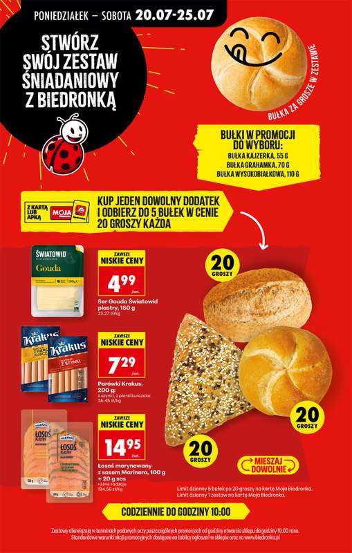Biedronka - gazetka promocyjna Od poniedziałku od poniedziałku 20.07 do soboty 25.07 - strona 23