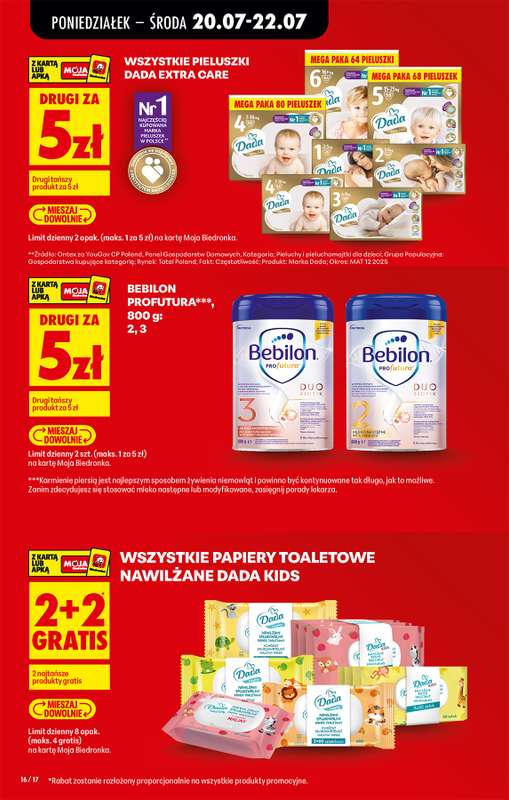Biedronka - gazetka promocyjna Od poniedziałku od poniedziałku 20.07 do soboty 25.07 - strona 18