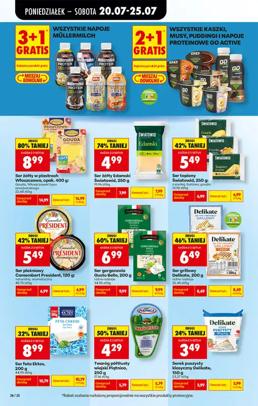 Biedronka - gazetka promocyjna Od poniedziałku, Z ladą tradycyjną od poniedziałku 20.07 do soboty 25.07 - strona 42