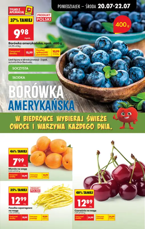 Biedronka - gazetka promocyjna Od poniedziałku, Z ladą tradycyjną od poniedziałku 20.07 do soboty 25.07 - strona 27