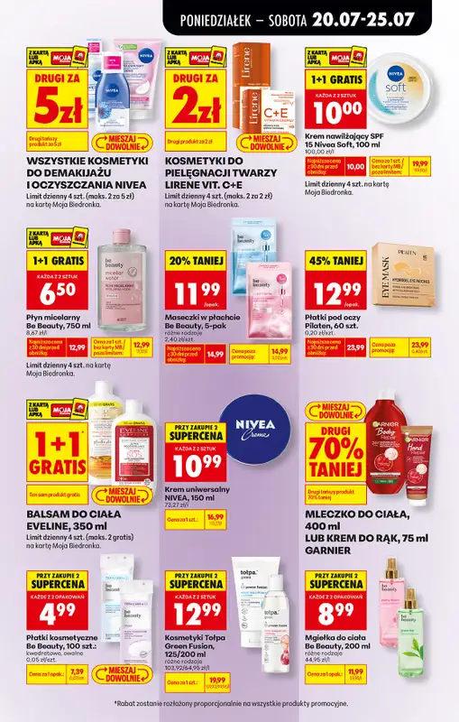 Biedronka - gazetka promocyjna Od poniedziałku, Z ladą tradycyjną od poniedziałku 20.07 do soboty 25.07 - strona 69