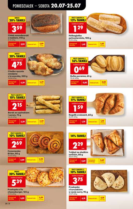 Biedronka - gazetka promocyjna Od poniedziałku, Z ladą tradycyjną od poniedziałku 20.07 do soboty 25.07 - strona 38