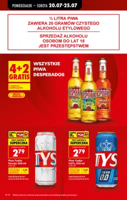 Biedronka - gazetka promocyjna Od poniedziałku, Z ladą tradycyjną od poniedziałku 20.07 do soboty 25.07 - strona 14