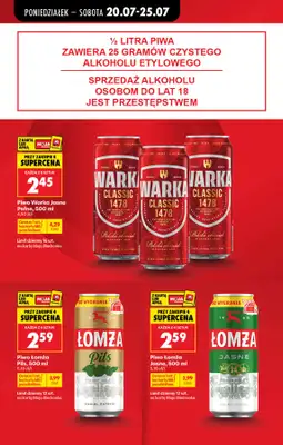 Biedronka - gazetka promocyjna Od poniedziałku, Z ladą tradycyjną od poniedziałku 20.07 do soboty 25.07 - strona 15