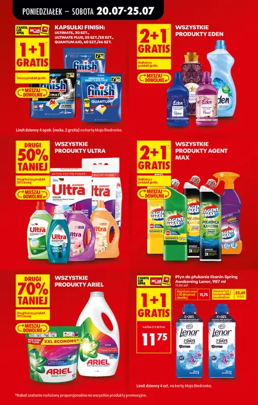 Biedronka - gazetka promocyjna Od poniedziałku, Z ladą tradycyjną od poniedziałku 20.07 do soboty 25.07 - strona 21