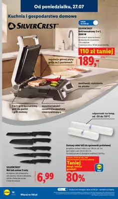Lidl - gazetka promocyjna Katalog od poniedziałku 27.07 do soboty 01.08 - strona 14