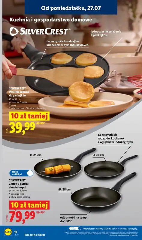 Lidl - gazetka promocyjna Katalog od poniedziałku 27.07 do soboty 01.08 - strona 12