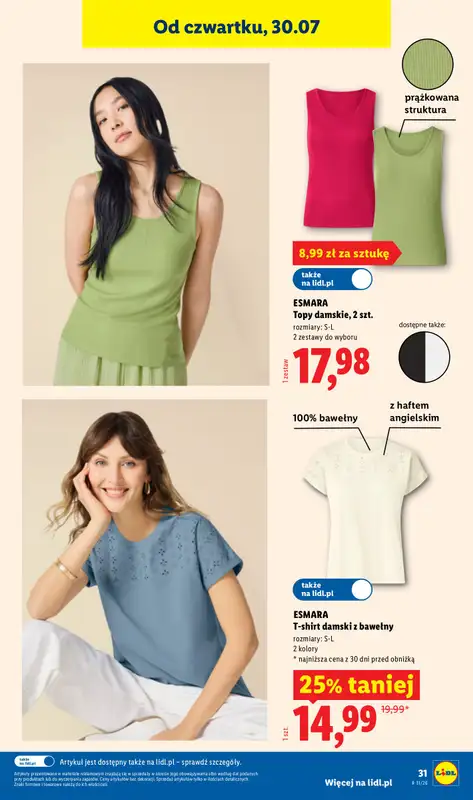 Lidl - gazetka promocyjna Katalog od poniedziałku 27.07 do soboty 01.08 - strona 37