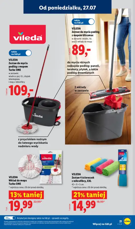 Lidl - gazetka promocyjna Katalog od poniedziałku 27.07 do soboty 01.08 - strona 21