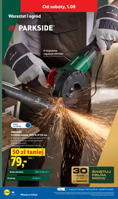 Lidl - gazetka promocyjna Katalog od poniedziałku 27.07 do soboty 01.08 - strona 46
