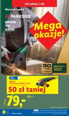 Lidl - gazetka promocyjna Katalog od poniedziałku 27.07 do soboty 01.08 - strona 6