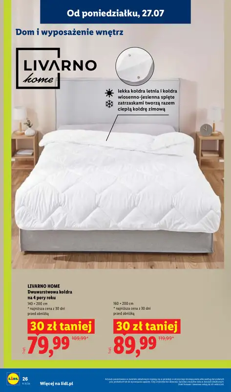 Lidl - gazetka promocyjna Katalog od poniedziałku 27.07 do soboty 01.08 - strona 30