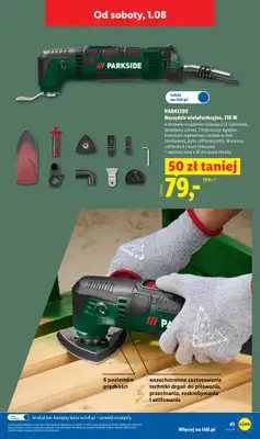 Lidl - gazetka promocyjna Katalog od poniedziałku 27.07 do soboty 01.08 - strona 47