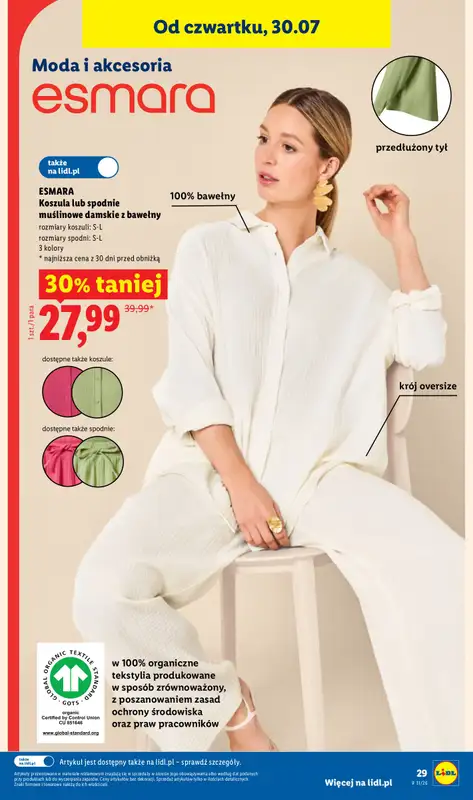 Lidl - gazetka promocyjna Katalog od poniedziałku 27.07 do soboty 01.08 - strona 35