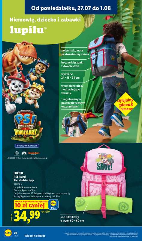 Lidl - gazetka promocyjna Katalog od poniedziałku 27.07 do soboty 01.08 - strona 24