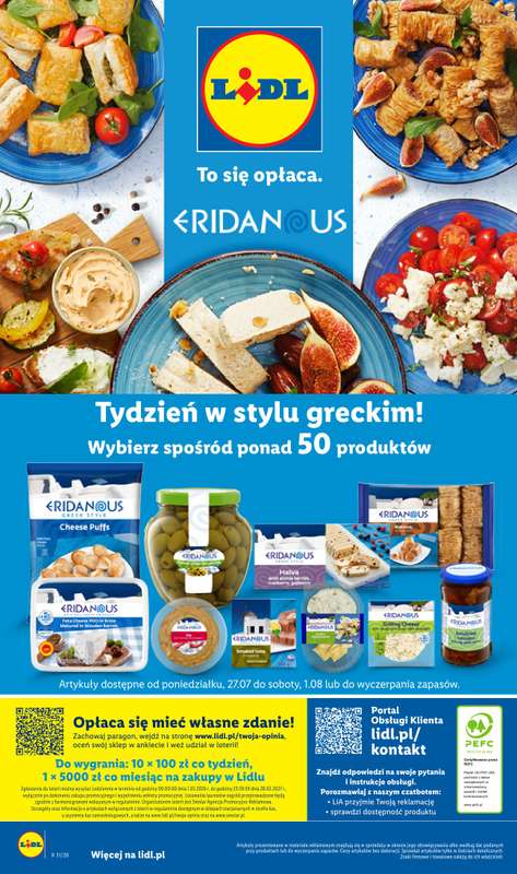 Lidl - gazetka promocyjna Katalog od poniedziałku 27.07 do soboty 01.08 - strona 54