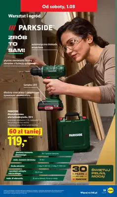 Lidl - gazetka promocyjna Katalog od poniedziałku 27.07 do soboty 01.08 - strona 45