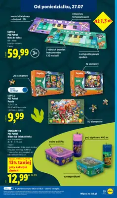 Lidl - gazetka promocyjna Katalog od poniedziałku 27.07 do soboty 01.08 - strona 27
