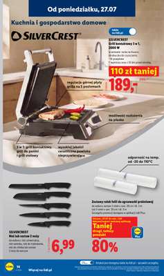 Lidl - gazetka promocyjna Katalog od poniedziałku 27.07 do soboty 01.08 - strona 14