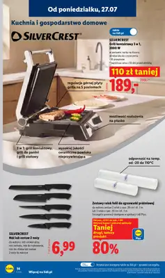 Lidl - gazetka promocyjna Katalog od poniedziałku 27.07 do soboty 01.08 - strona 14