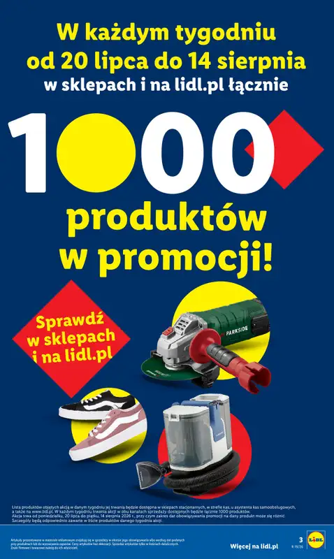 Lidl - gazetka promocyjna Katalog od poniedziałku 27.07 do soboty 01.08 - strona 3
